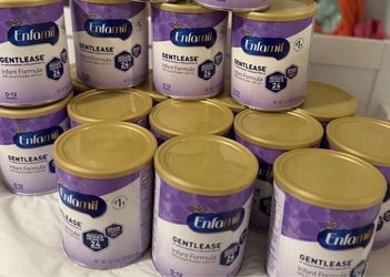 8 Cans - Gentlease Enfamil - 12.4 Oz