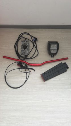 Talaria xXx Red Edition Parts and Charger