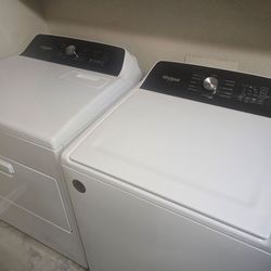 Whirpool 4.3 cu.ft Washer + 7 cu.ft Dryers ( Used good condition)