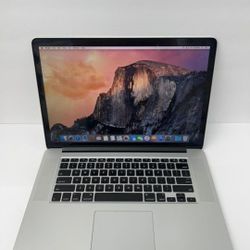 
MacBook Pro 2015
15 inches 
Intel Core i7
16GB RAM 
256GB SSD
MINT CONDITION 👌🏽👌🏽
With original charger