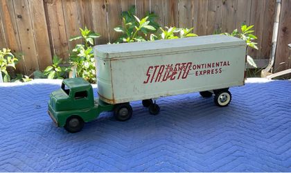 Vintage pressed steel Truck & Trailer STRUCTO.