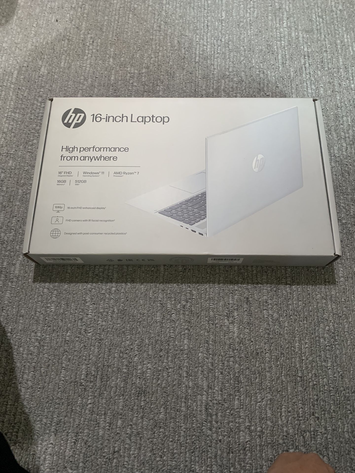 16 Inch Laptop HP