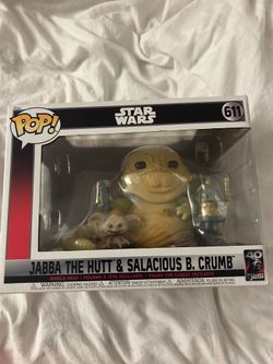 Funko Pop! Star Wars #611 Jabba The Hutt & Salacious B. Crumb Return of the Jedi
