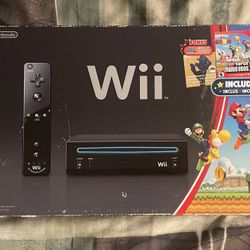 Nintendo Wii Console Black