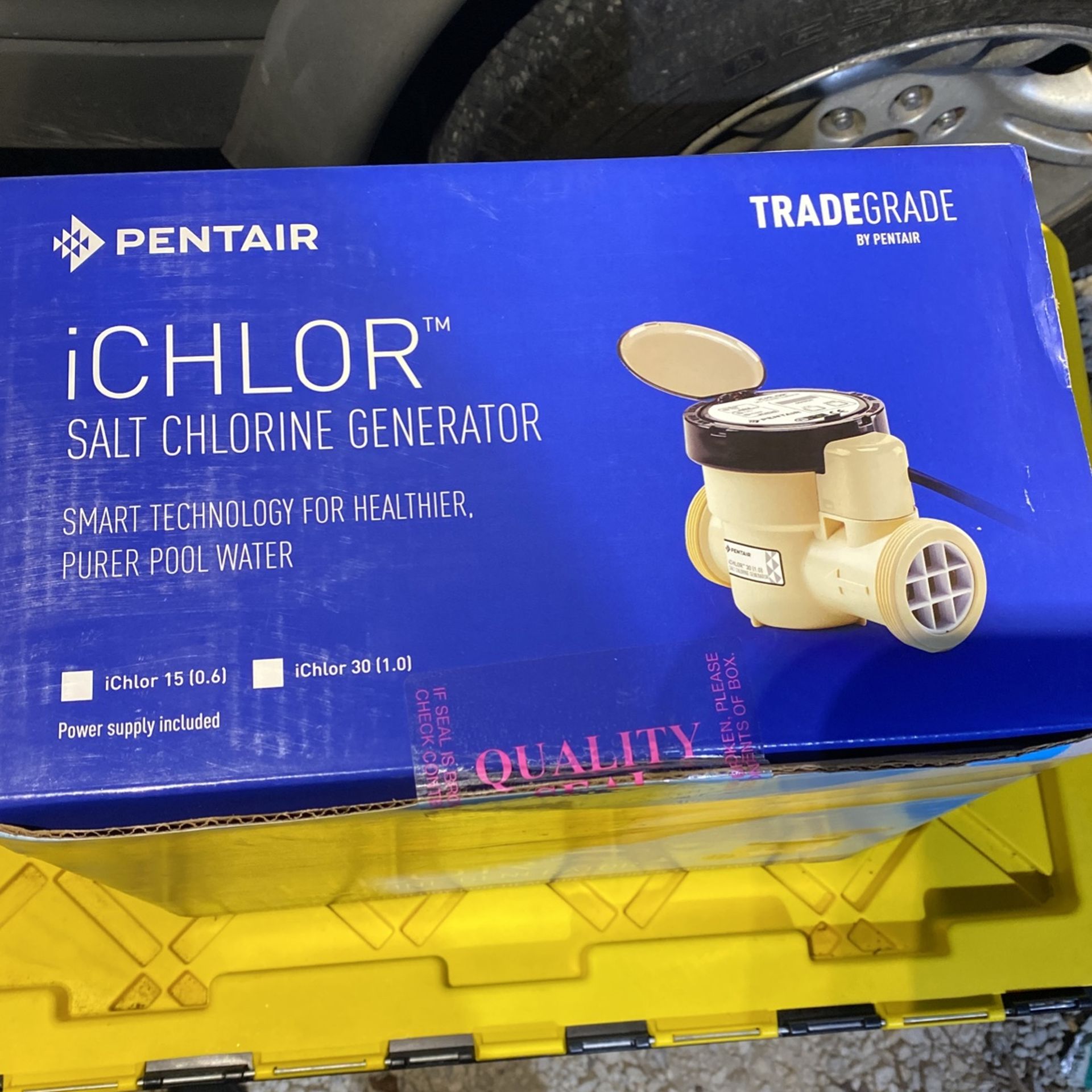Pool salt water system Pentair Ichlor 30 Bundle