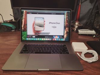 15inch MacBook Pro Laptop. Core i7, Radeon Pro, 512gb, 32gb ram, Updated Mac OS, 19