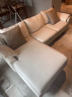 Sectional L Shape Sofa 100”