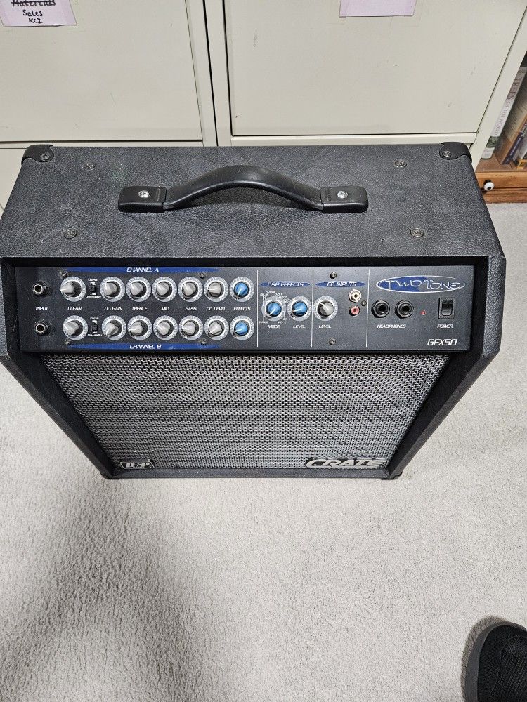 Crate GFX50 Two Tone Amplifier