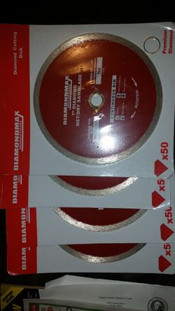7" diamond Blade Tile blades