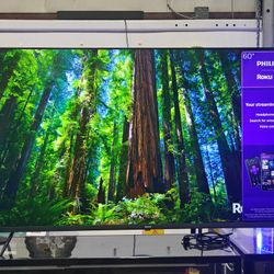 Philips 60" 4K QLED Ultra HD Roku Smart TV