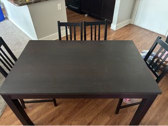IKEA Black Table for sale