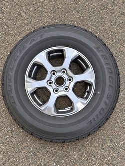 OEM Ford Bronco Big Bend 17” Wheel 255/75R17 Bridgestone