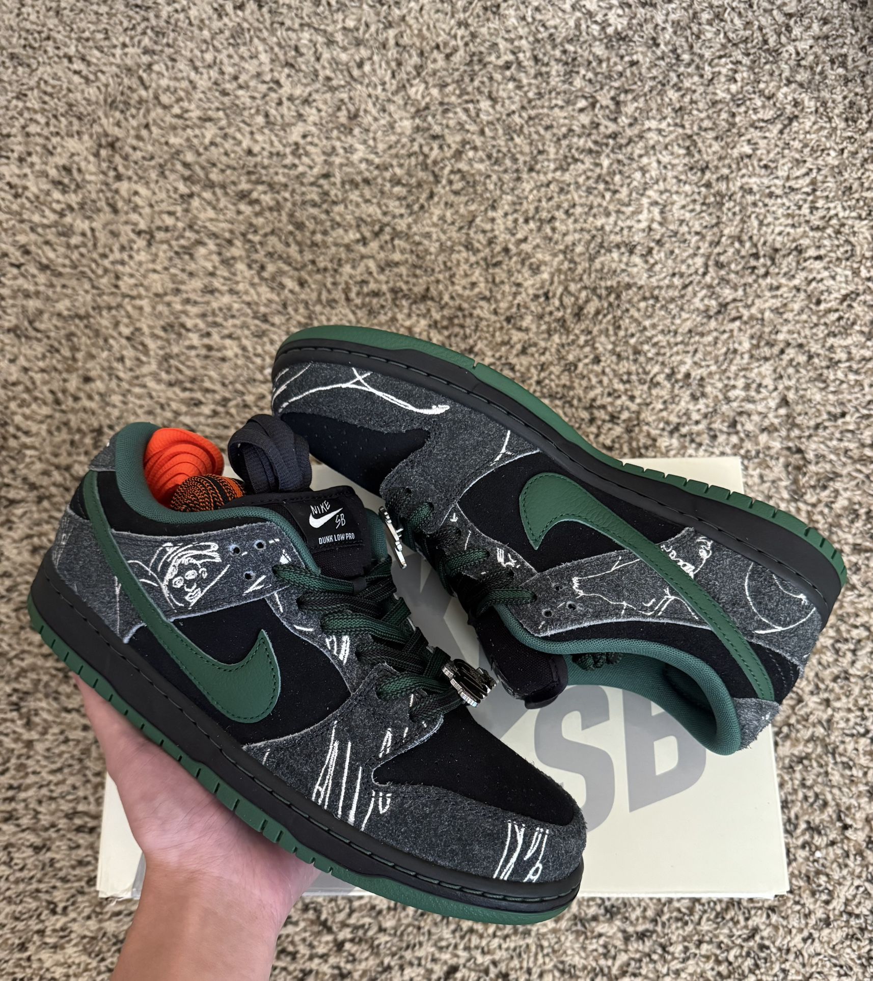 “Ultrahumanized” Nike SB Dunks Size 9.5 M