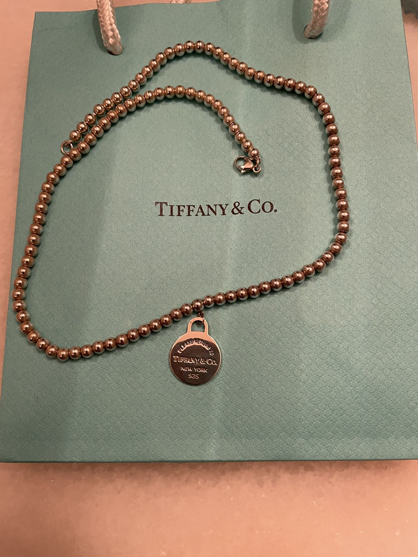 Tiffany & Co Beaded Necklace 