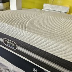 Mattress And Box Spring Queen Size 