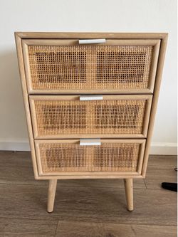 Small wood cabinet (must go today)
