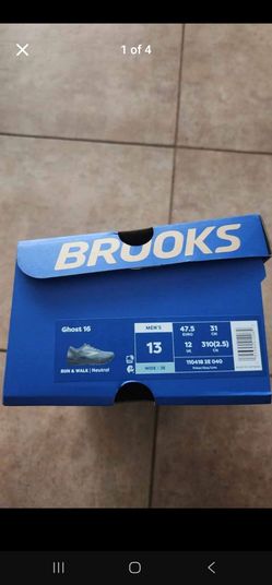 Brooks Ghost 16 Men's Size 13 Wide Running Shoes
