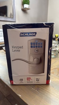 Keypad lever