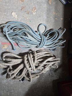 2 big bundles of rope