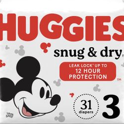 Huggies Size 3 Diapers