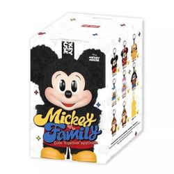 POP MART Disney Mickey and Friends Vinyl Face Confirmed Keyring Plush Doll 