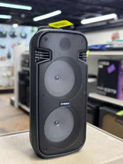 FISHER PORTABLE BLUETOOTH SPEAKER USED