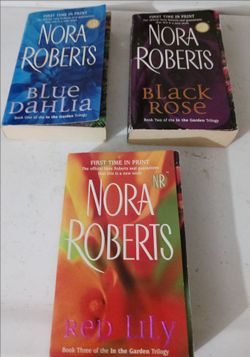 Nora Roberts In The Garden Trilogy Complete Series 3 PB Books 114