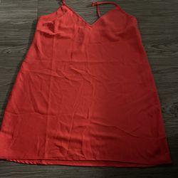 Red Womens Target Dress  Large 