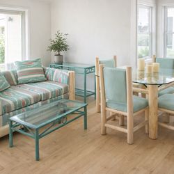 Southwest Style couches Table Set And Home Decor