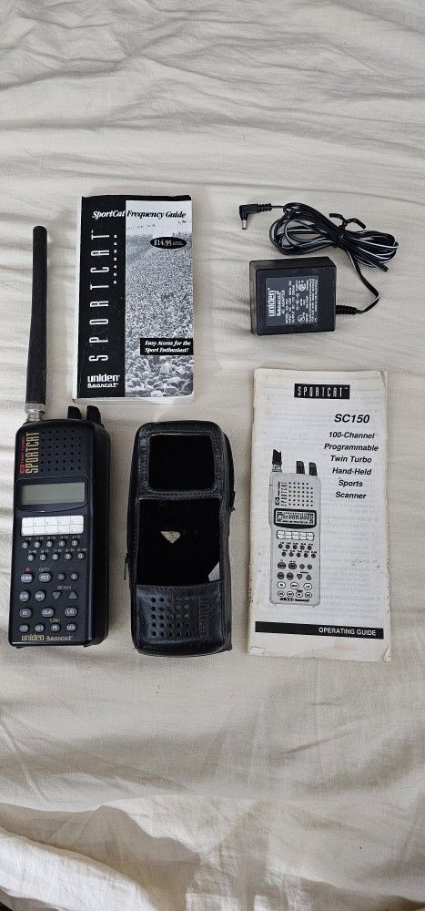 Uniden Bearcat Sportcat Twin Turbo SC150 100 Channel Radio Scanner