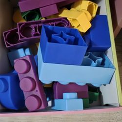 40 Pcs Soft Blocks For Toddlers