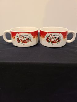 Vintage Campbell's Soup Collectable Mugs