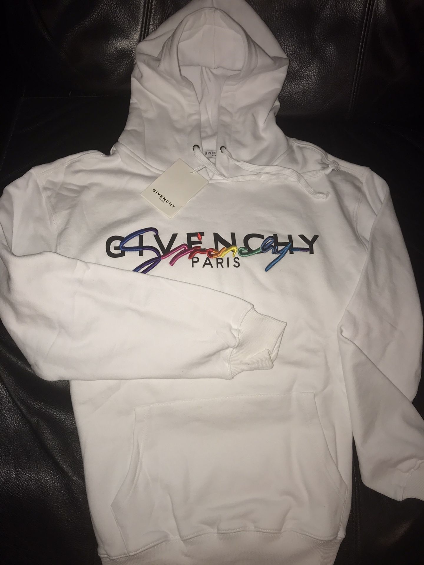 GlVENCHY Hoodie. Size large