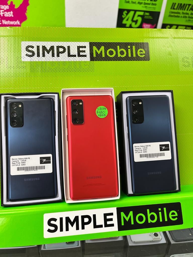 Samsung Galaxy S20 FE Capacidad 128GB Unlocked (desbloqueado