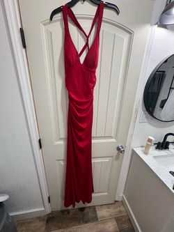 Red dress
