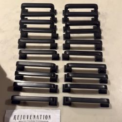 Rejuvenation 20 Black Cabinet Handles 