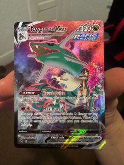 Pokemon Rayquaza vmax silver tempest