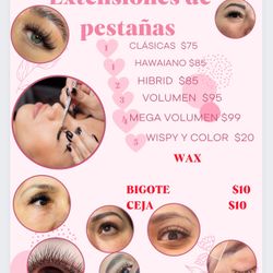 Lashes En Dinuba (contact info removed) De Lunes A Domingo 