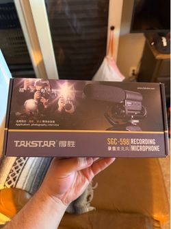 Takstar Recording Microphone used