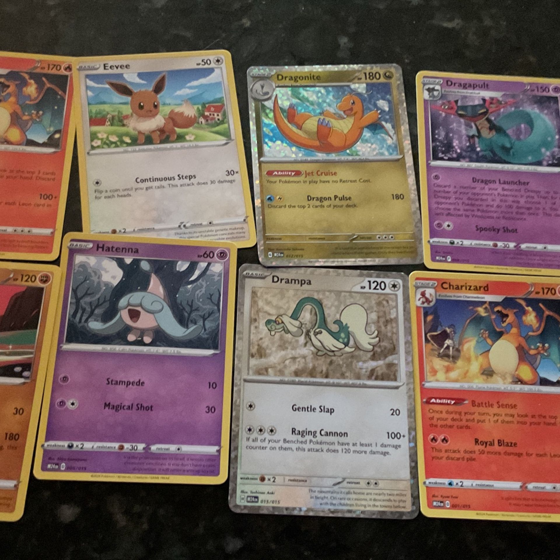 8 Pack Pokémon Cards