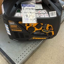 Generator $279 ( Or Layaway For 30.00 Down Payment.  ( 1015 Summit Ave Greensboro) 