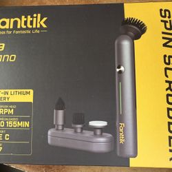 Fanttik G9 Nano Cordless Spin Scrubber/brand New