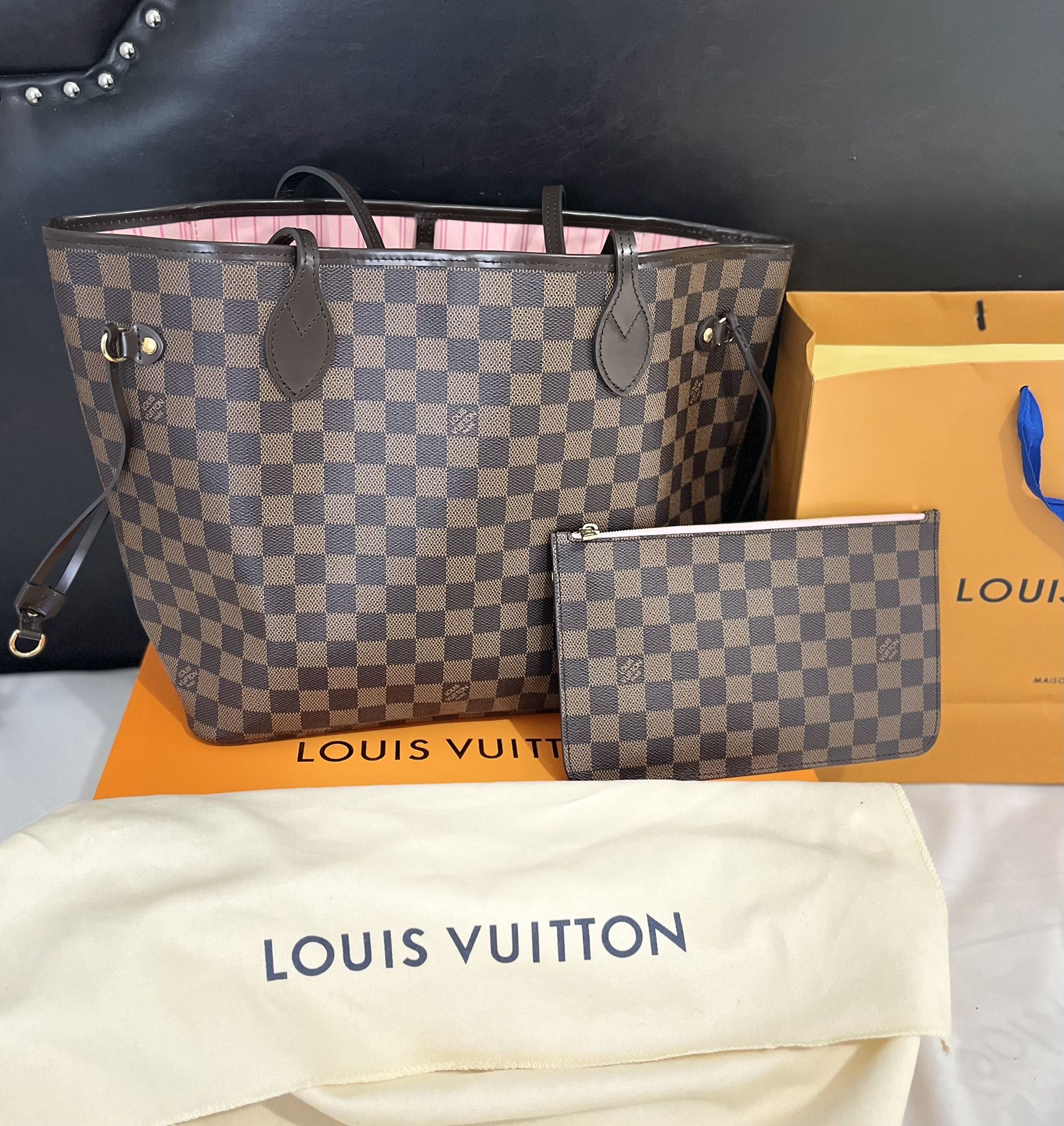 New Authentic Women’s Louis Vuitton Damier MM