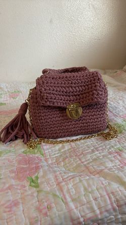 Handmade crochet bag