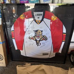 Panther Jersey Framed