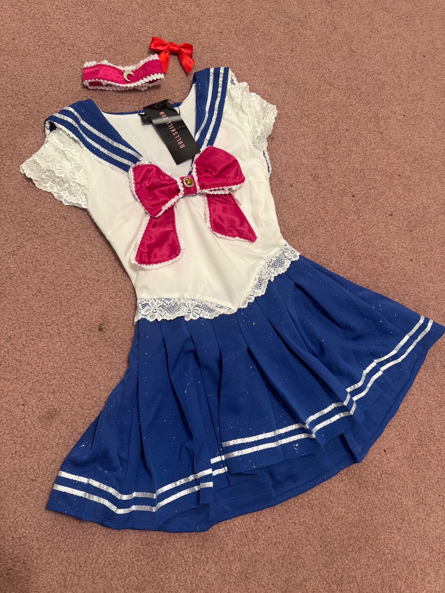New medium dolls kill sailor mood dress costume festival rave cosplay anime outf