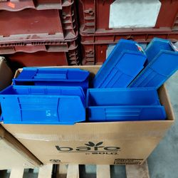 Parts Bins Stackable 11" x 4" x 4" - USED - Price is for 1