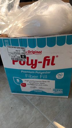 Poly-fil Premium Polyester Fiber Fill 5+ lbs