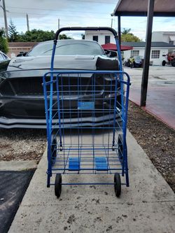 Cart with wheels