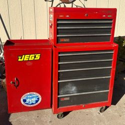 Vintage Sears Craftsman Tool Box Set 